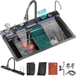 Multifunctional LED Modern Kitchen Sink 800mm